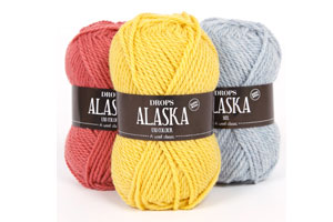 DROPS Alaska siūlai – 100% natūrali vilna 