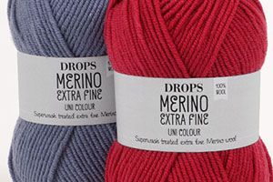 DROPS Merino Extra Fine siūlai – 100% merino vilna